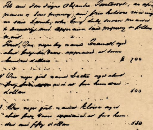 appraisal Frank and Eloise Osite Lamarinde probate