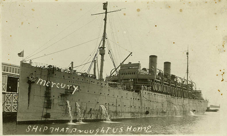 USS Mercury ship Alsen Jason sailed WW1
